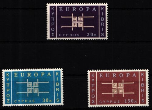 Zypern 225-227 postfrisch Cept #HB769