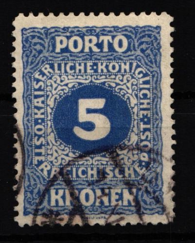 Österreich Portomarken 56B gestempelt