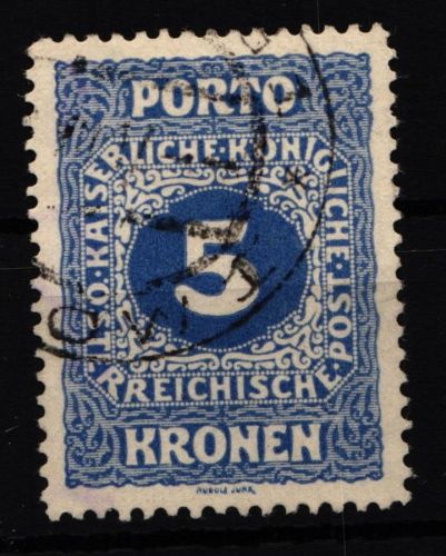 Österreich Portomarken 56B gestempelt