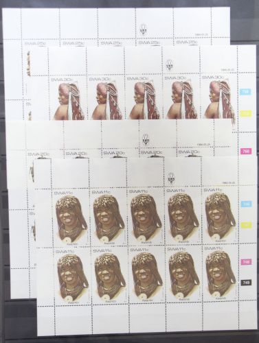 Südwestafrika 554-557 postfrisch Kleinbogensatz #GG910