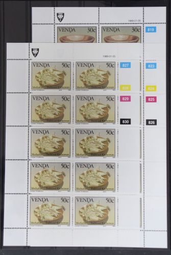 Venda 184-186 postfrisch Kleinbögen #GG976
