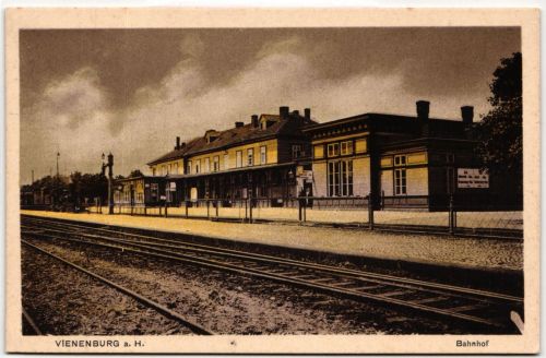 AK Vienenburg a. H. Bahnhof ungebraucht #PM148