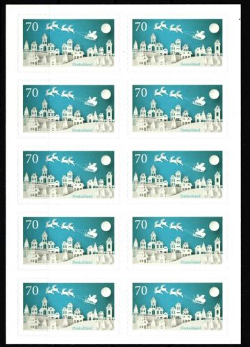 BRD FB 80 postfrisch Folienblatt #HN813