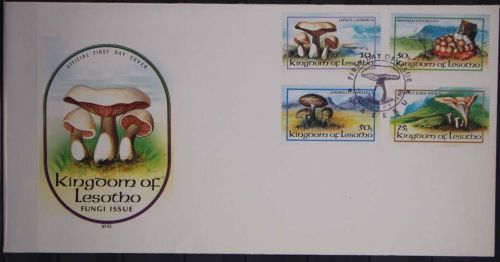 Lesotho 411-414 gestempelt