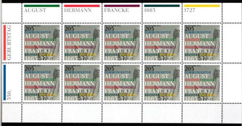 BRD 2989 postfrisch als Kleinbogen Zehnerbogen Frankatur Nominale #HN564