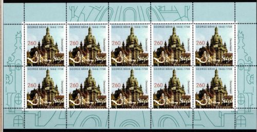 BRD 3219 postfrisch als Kleinbogen Zehnerbogen Frankatur Nominale #HN685