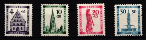 Französische Zone Baden 38-41 postfrisch