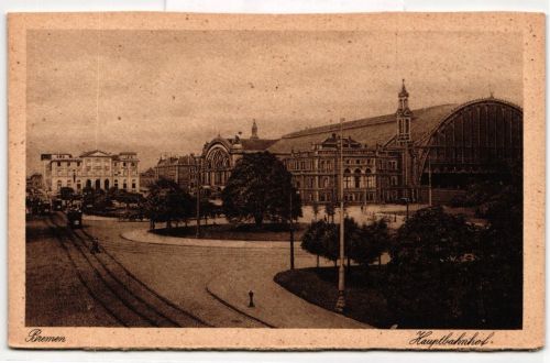 AK Bremen Hauptbahnhof ungebraucht #PM249