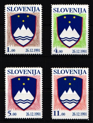 Slowenien 2-5 postfrisch #GK336