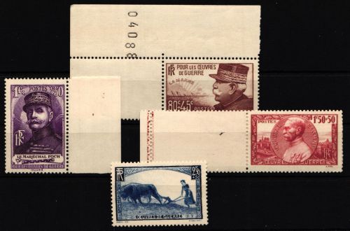 Frankreich 467-470 postfrisch
