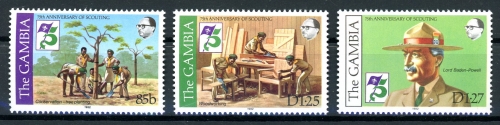 Gambia 438-440 postfrisch