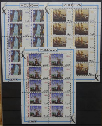 Moldawien Kleinbögen 164-166 postfrisch Cept 1995 #GW647