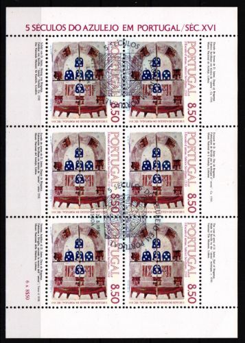 Portugal 1539 gestempelt Kleinbogen #HT295