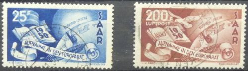 Saarland 297-298 gestempelt #HK931