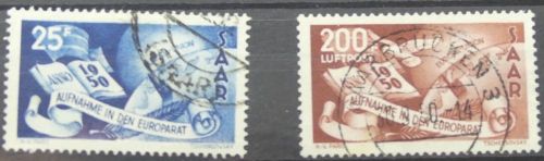 Saarland 297-298 gestempelt #HK935