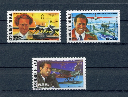 Mali 1082-84 postfrisch Flugzeuge #GI029