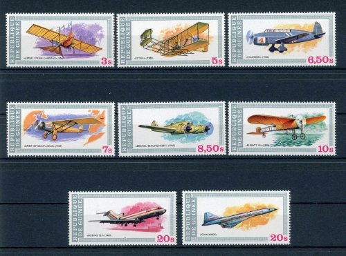 Guinea 850-857 postfrisch
