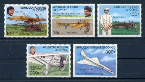 Kongo 593-597 postfrisch