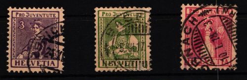 Schweiz 133-135 gestempelt #HB941