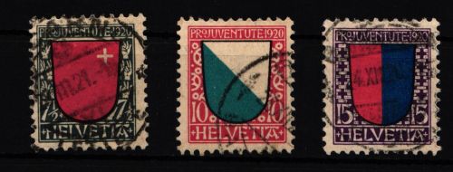 Schweiz 153-155 gestempelt #HT949