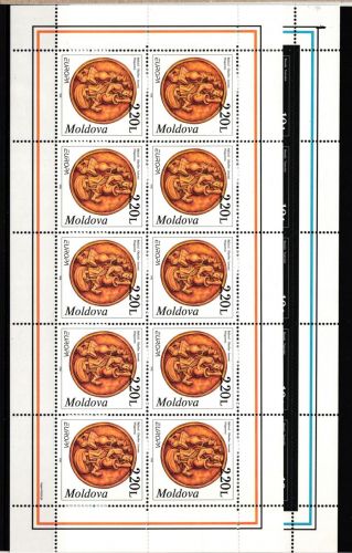 Moldawien 275-276 postfrisch als Kleinbogensatz #HV501