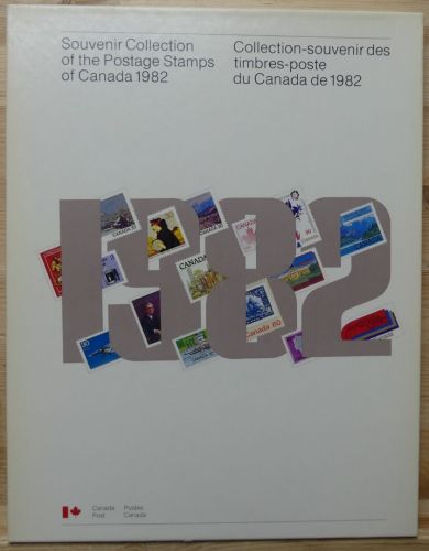 Kanada Jahrbuch 1982 postfrisch Souvenir Collection #HK989