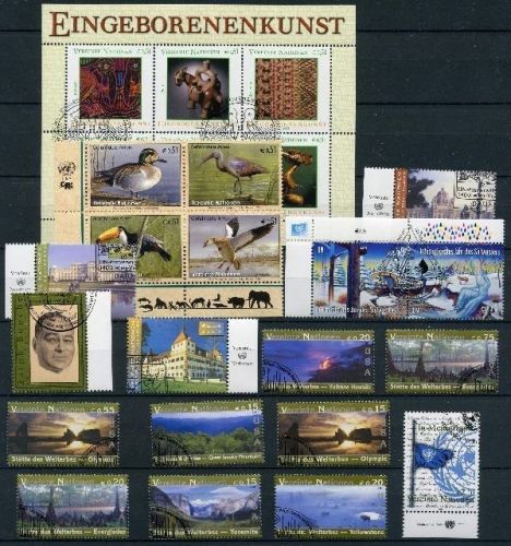 UNO Wien Jahrgang 2003 Ersttagssonderstempel #GW864