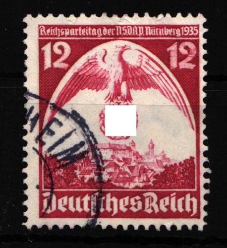 Deutsches Reich 587 PF I gestempelt