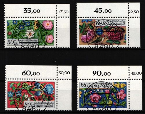 BRD 1259-1262 gestempelt KBWZ VsET Weiden #HL707