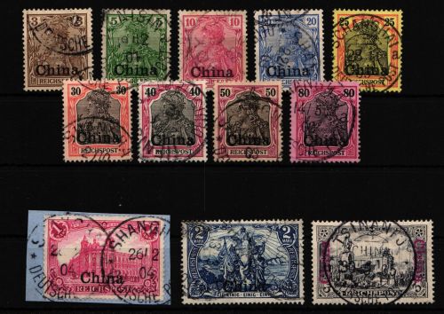 Deutsche APA China 15-26 gestempelt