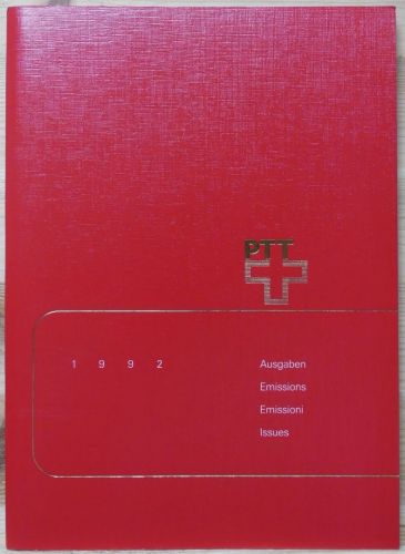 Schweiz Jahresmappe 1992 postfrisch #HL028