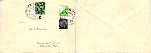 Deutsches Reich Lot Berlin Sonderstempel auf Brief #HL933
