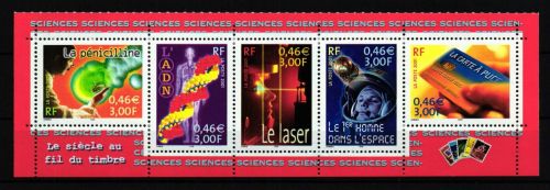 Frankreich 3561-3565 postfrisch Kleinbogen / Pilze #HP030