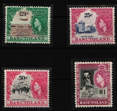 Basutoland 79-82 postfrisch Queen Elizabeth II #HP917