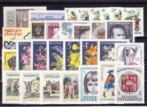 Österreich Jahrgang 1966 mit 1201-1230 postfrisch