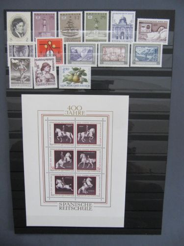 Österreich Jahrgang 1972 mit 1381-1409 postfrisch