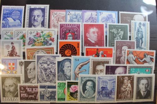 Österreich Jahrgang 1974 mit 1437-1473 postfrisch