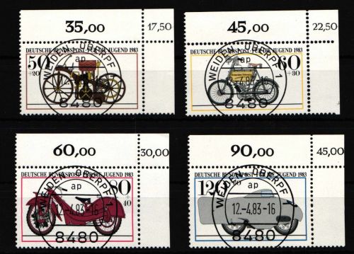 BRD 1168-1171 gestempelt
