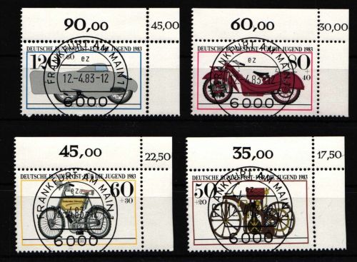 BRD 1168-1171 gestempelt