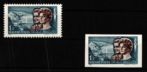 Ungarn 2123 A+B postfrisch Raumfahrt #GY915