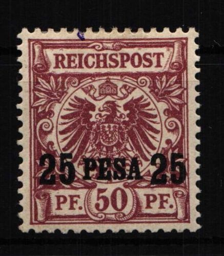 Deutsche Kolonien Deutsch-Ostafrika 5 mit Falz