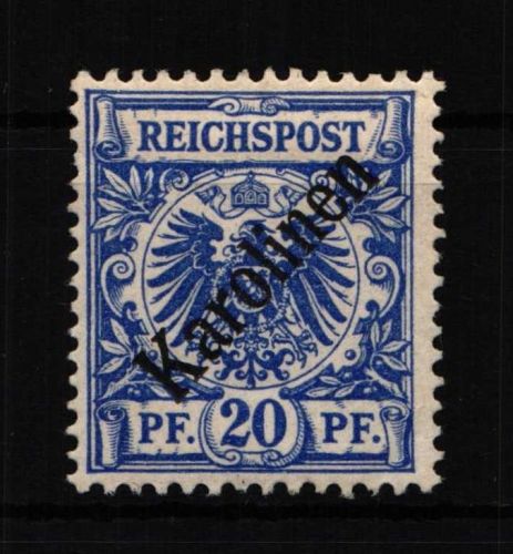 Deutsche Kolonien Karolinen 4I mit Falz