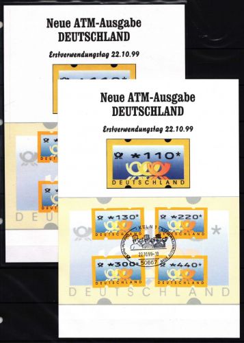 BRD Automatenmarken 3.2 TS1 gestempelt