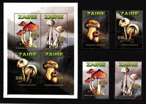 Zaire 1157-1160 postfrisch