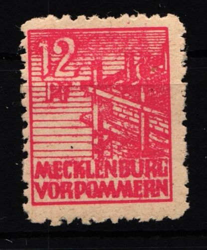 SBZ 36zb mit Falz geprüft Kramp BPP #HM768