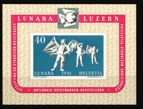 Schweiz Block 14 postfrisch #HZ154