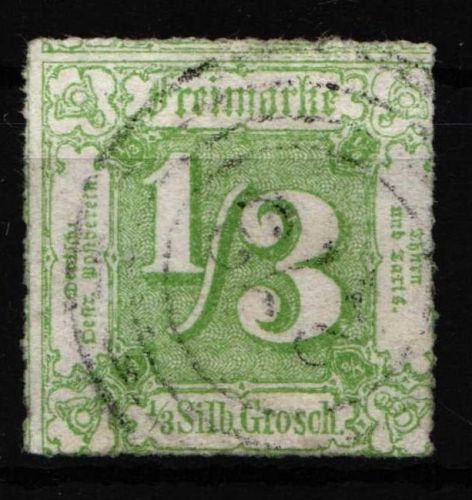 Thurn & Taxis 36 gestempelt mit Nummernstempel 273 #HZ857