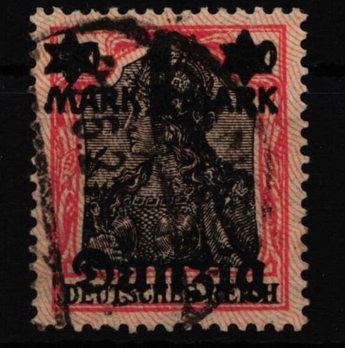 Danzig 41 Typ I gestempelt