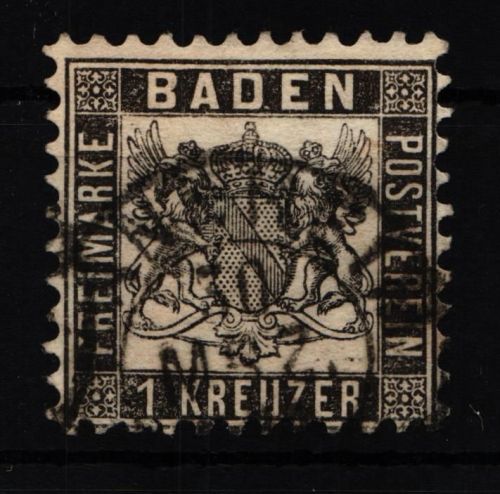 Baden 17 gestempelt