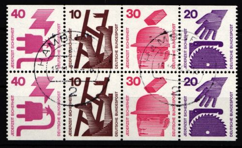 BRD 695, 696, 698, 699 postfrisch C und D Werte #HM989